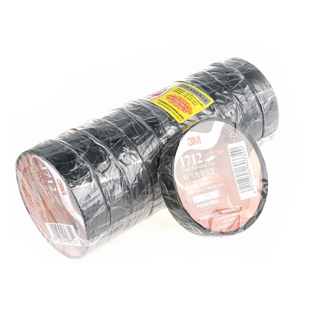 3M1712黑色絕緣膠帶圖片2 3M1712黑色絕緣膠帶圖片2