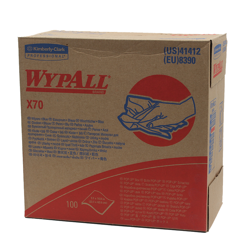 金佰利41412 WypAII勁拭X70擦拭布抽取式擦拭紙圖片3 金佰利41412 WypAII勁拭X70擦拭布抽取式擦拭紙圖片3