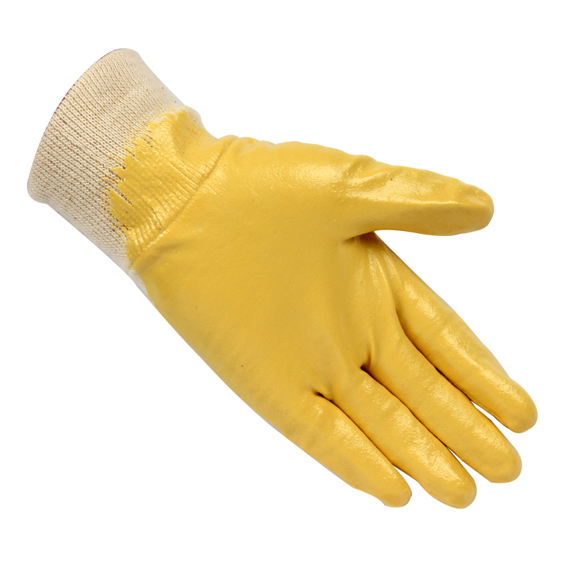 賽立特N19120A-10 3/4涂層黃丁腈手套圖片2 賽立特N19120A-10 3/4涂層黃丁腈手套圖片2