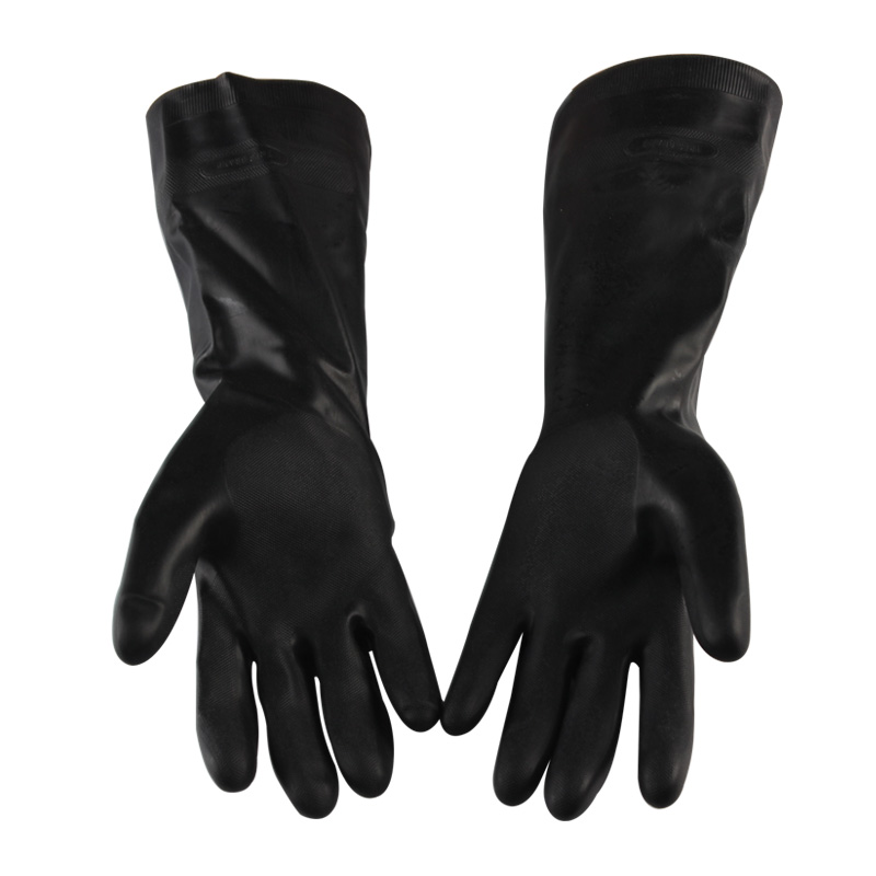 MAPA Technic450-6氯丁橡膠植絨防化手套圖片2