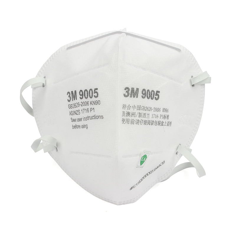 3M9005頸帶式顆粒物防塵口罩圖片2 3M9005頸帶式顆粒物防塵口罩圖片2