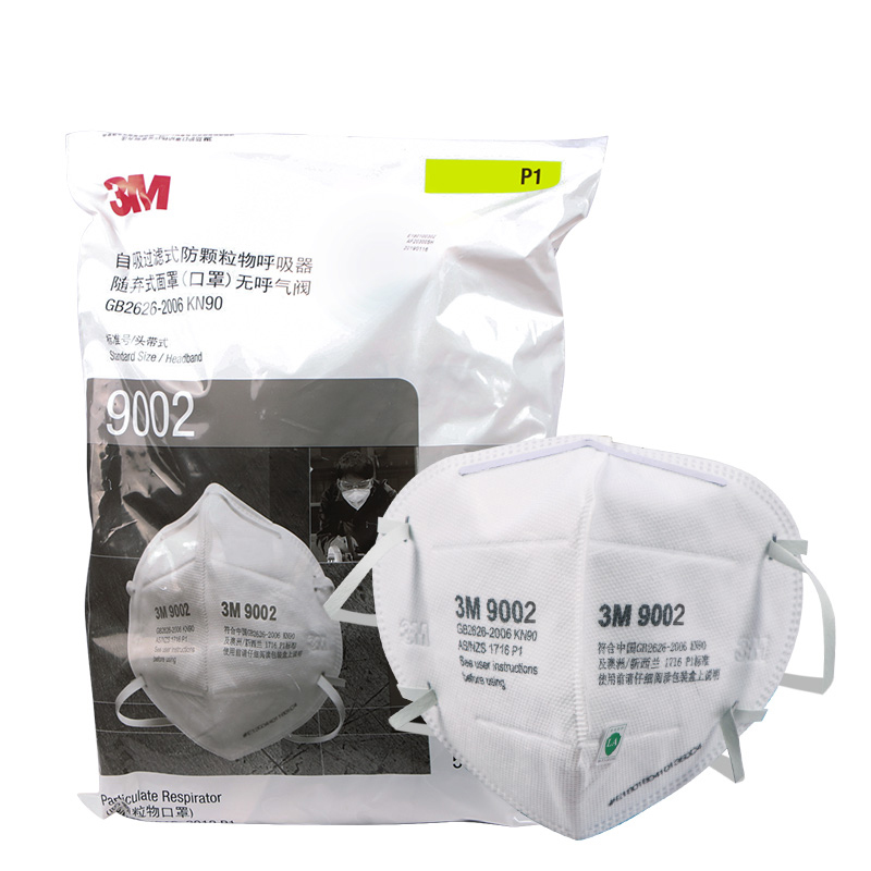 3M9002折疊式頭帶式防塵口罩圖片4