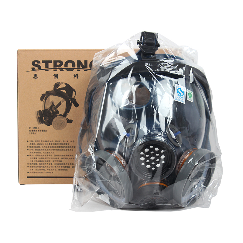 思創(chuàng)ST-S100-3硅膠全面罩防毒面具圖片4 思創(chuàng)ST-S100-3硅膠全面罩防毒面具圖片4