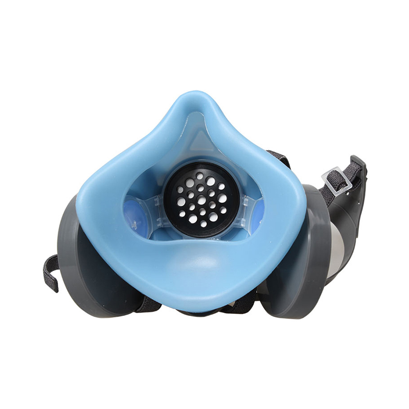 思創(chuàng)ST-502-1B硅膠雙罐半面罩防毒面具圖片1 思創(chuàng)ST-502-1B硅膠雙罐半面罩防毒面具圖片1