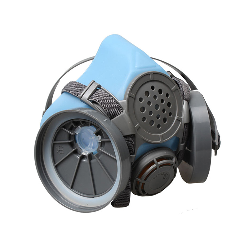 思創(chuàng)ST-502-1B硅膠雙罐半面罩防毒面具圖片2 思創(chuàng)ST-502-1B硅膠雙罐半面罩防毒面具圖片2