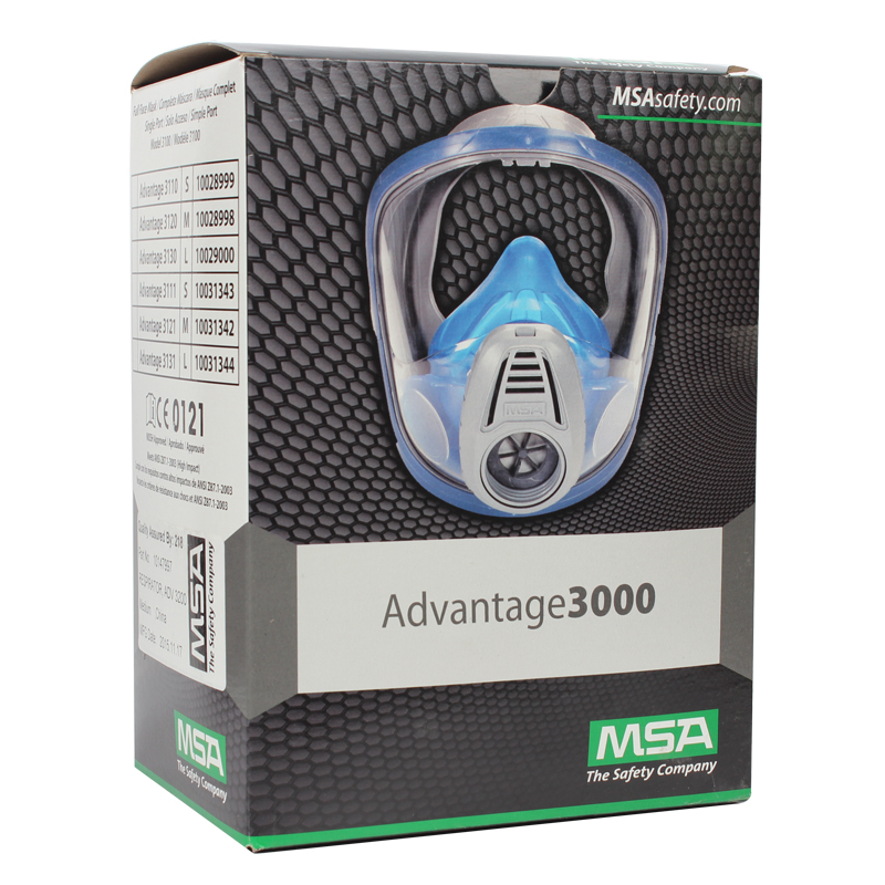 梅思安10148001 Advantage3100全面罩防毒面具大號(hào)圖片4 梅思安10148001 Advantage3100全面罩防毒面具大號(hào)圖片4