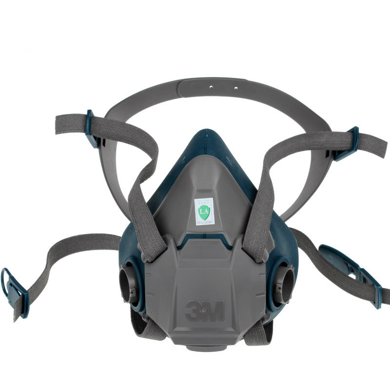 3M6502硅膠半面罩防毒面具本體圖片1 3M6502硅膠半面罩防毒面具本體圖片1