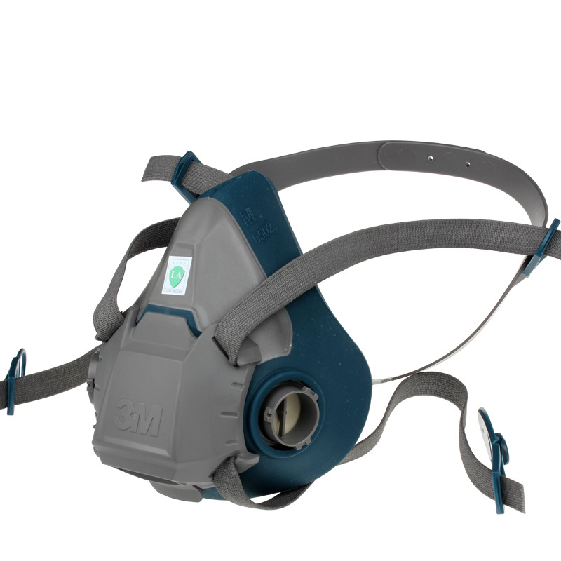 3M6502硅膠半面罩防毒面具本體圖片3 3M6502硅膠半面罩防毒面具本體圖片3