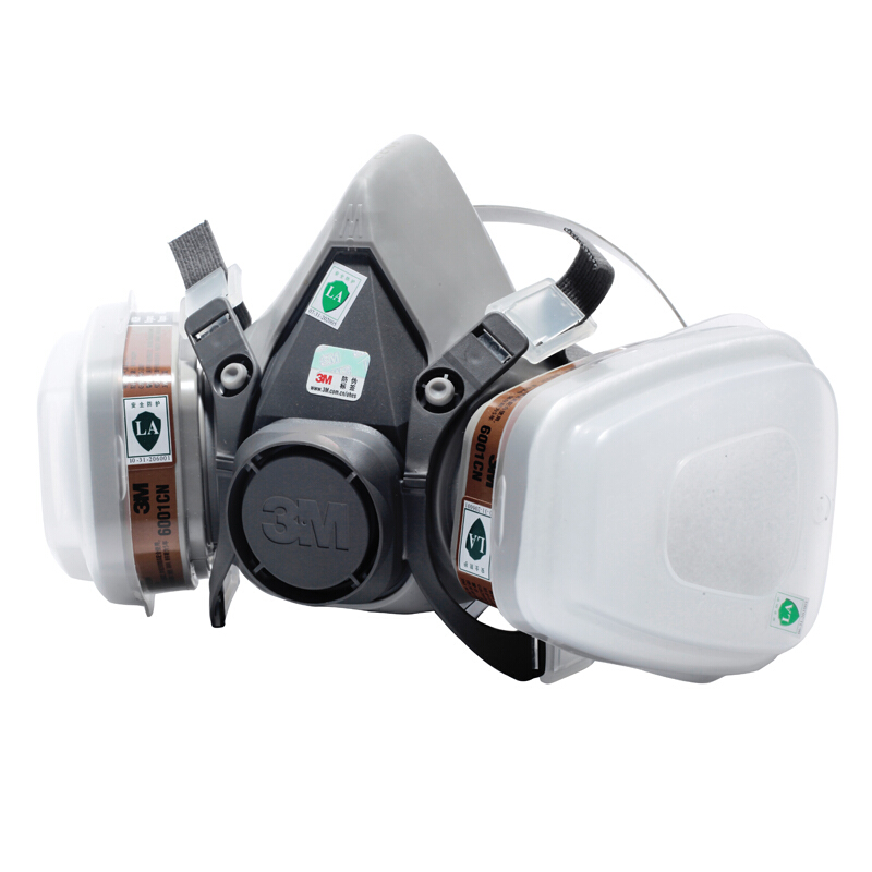 3M6200+6001防有機氣體防毒面具圖片3 3M6200+6001防有機氣體防毒面具圖片3