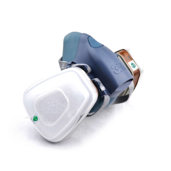 3M7502+6001防有機氣體防毒面具圖片4 3M7502+6001防有機氣體防毒面具圖片4