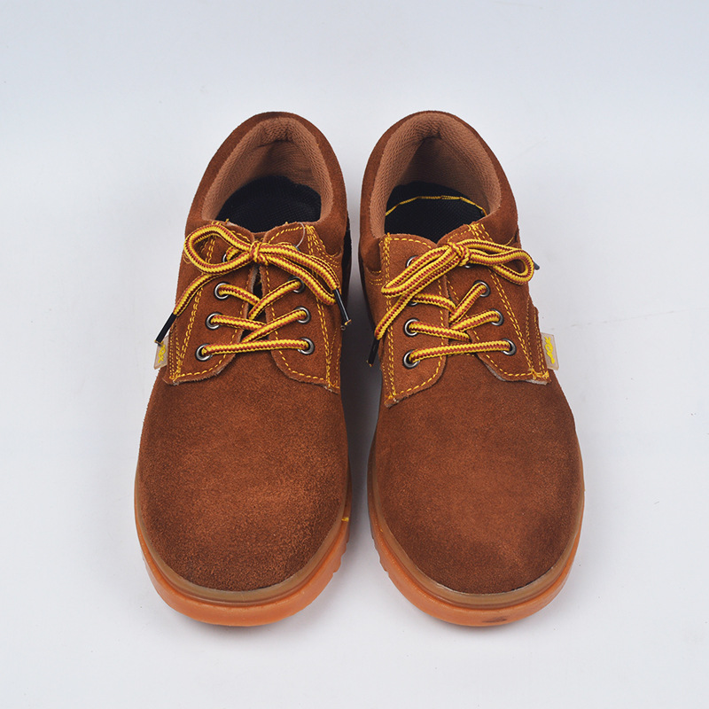 祥安892翻毛防砸防滑勞保鞋圖片1