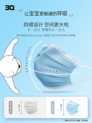 三奇兒童一次性口罩圖片2 三奇兒童一次性口罩圖片2