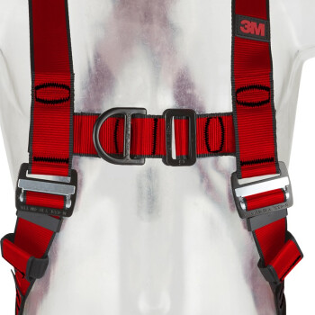 3M1161731保泰特P200五點(diǎn)式全身式安全帶XL紅色圖片4