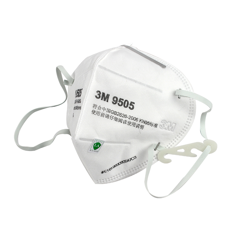 3M9505+折疊式防顆粒物防塵口罩圖片1