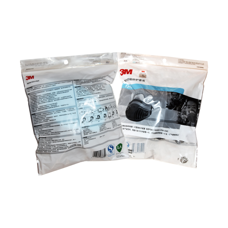 3M1212顆粒物呼吸防護套裝橡膠防塵面具圖片1