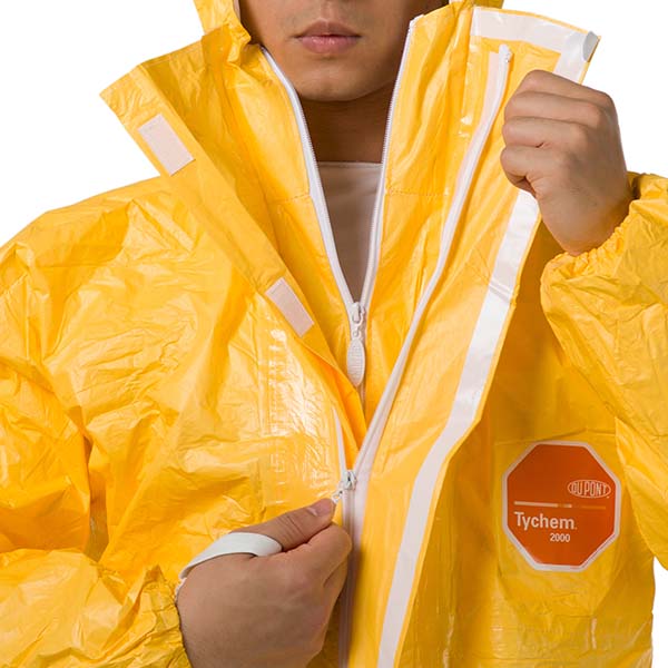 Dupont杜邦Tychem2000C Plus帶帽連體防護(hù)服CHZ5圖片1 Dupont杜邦Tychem2000C Plus帶帽連體防護(hù)服CHZ5圖片1