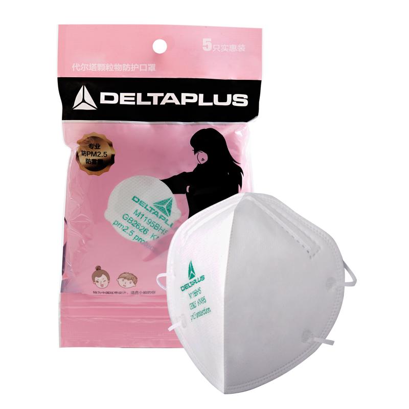 代爾塔104025國(guó)標(biāo)小版耳戴式防塵口罩圖片1