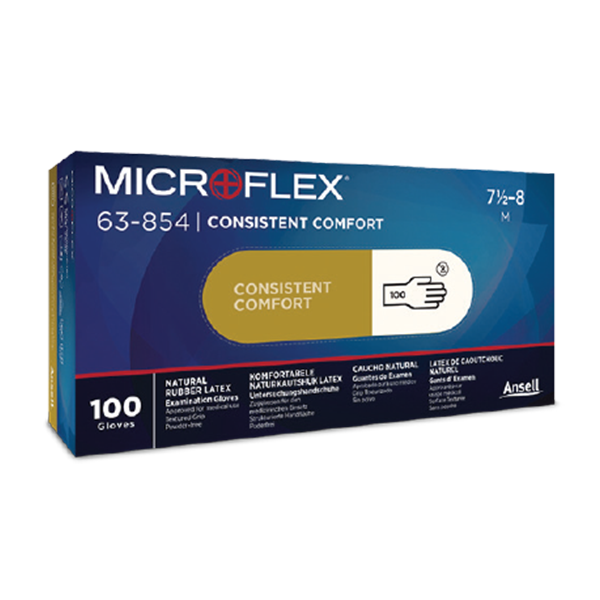 Ansell安思爾63-854MICROFLEX乳膠手套圖片1 Ansell安思爾63-854MICROFLEX乳膠手套圖片1