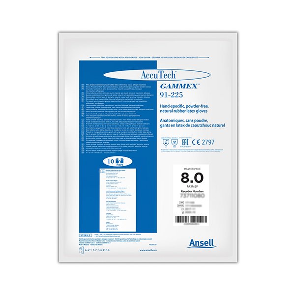 Ansell安思爾91-225AccuTech乳膠手套圖片1 Ansell安思爾91-225AccuTech乳膠手套圖片1