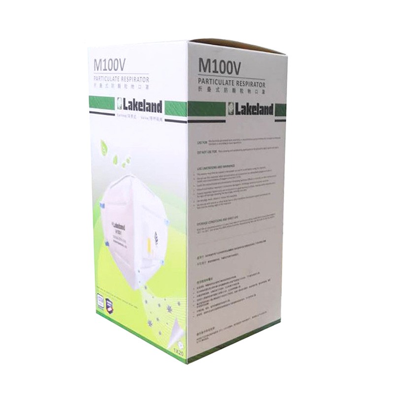 雷克蘭M100V (工業(yè)裝)帶呼吸閥防塵口罩圖片1 雷克蘭M100V (工業(yè)裝)帶呼吸閥防塵口罩圖片1