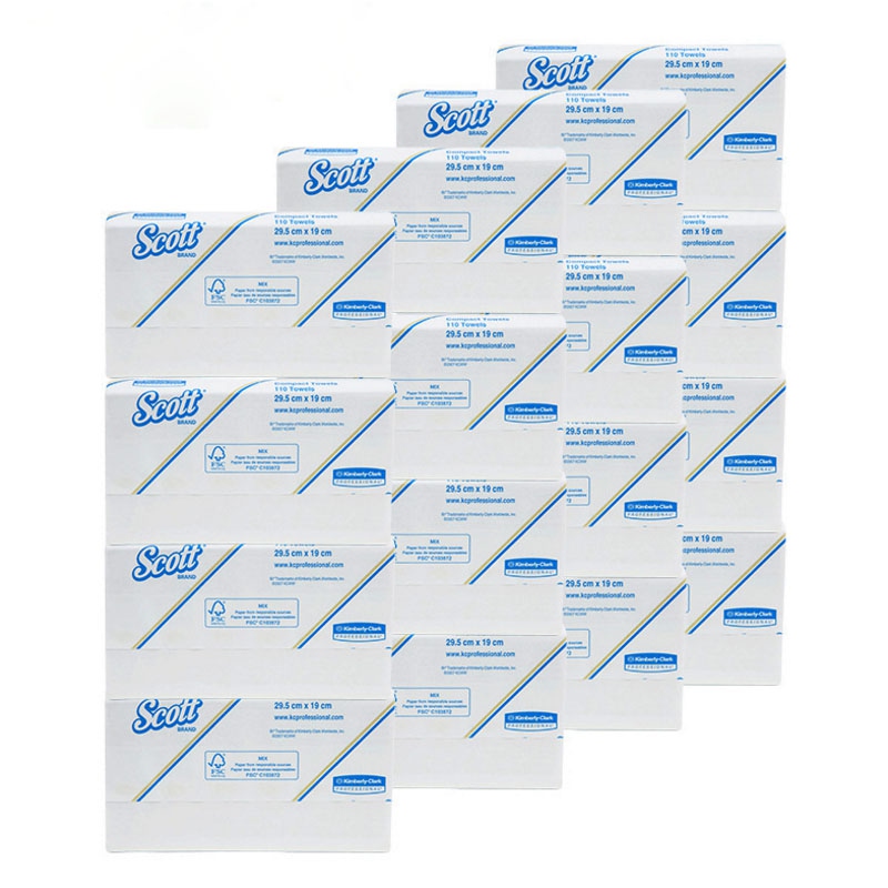 金佰利58550SCOTT纖巧6折式擦手紙圖片3 金佰利58550SCOTT纖巧6折式擦手紙圖片3