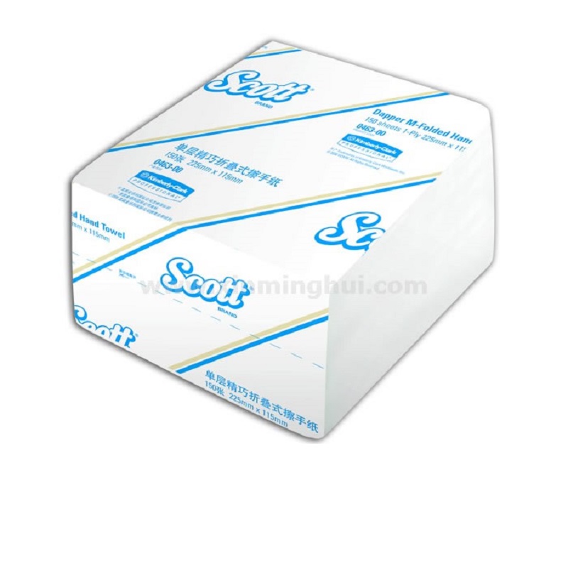 金佰利0463-00單層折疊式擦手紙圖片1