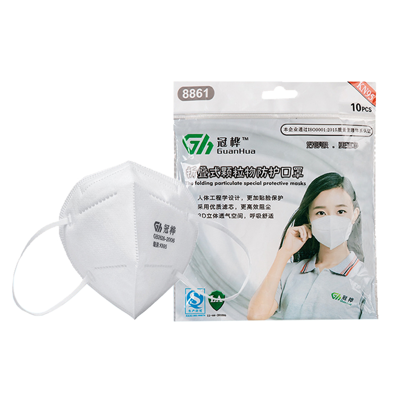 冠樺8861折疊耳帶式KN95防塵口罩圖片2 冠樺8861折疊耳帶式KN95防塵口罩圖片2