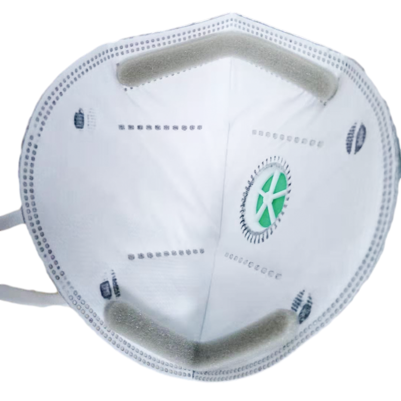 冠樺8861V折疊帶閥耳帶式KN95防塵口罩圖片1 冠樺8861V折疊帶閥耳帶式KN95防塵口罩圖片1