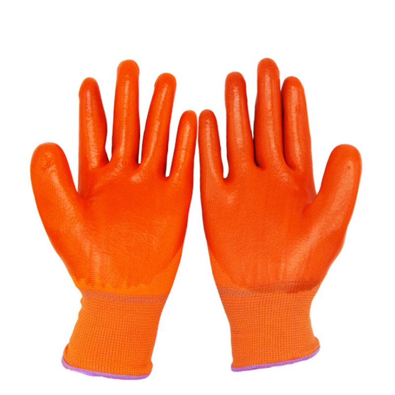 牛郎星P538桔紗桔PVC半掛手套圖片2 牛郎星P538桔紗桔PVC半掛手套圖片2