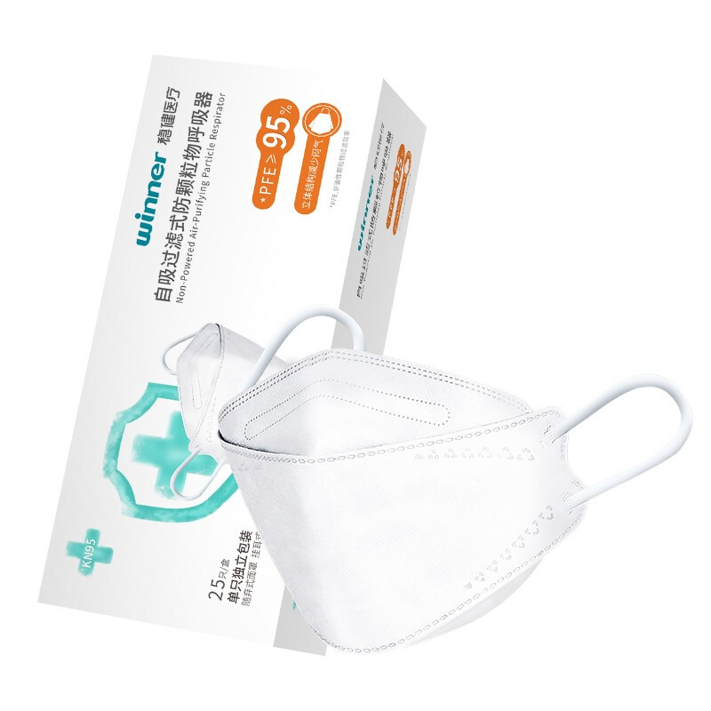 穩(wěn)健604-006887KN95防塵口罩圖片1 穩(wěn)健604-006887KN95防塵口罩圖片1