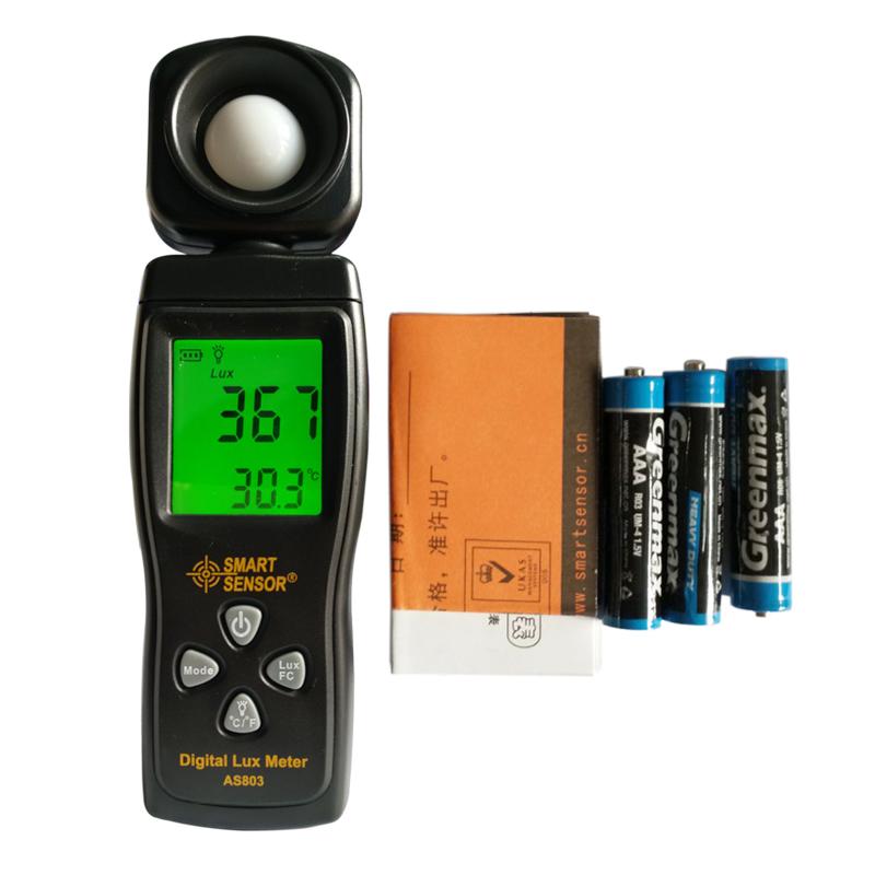 ?，擲ENSOR AS803迷你型照度計圖片2