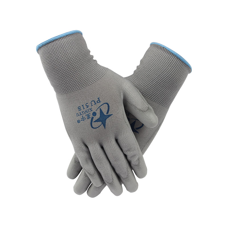 星宇PU518 13針尼龍PU勞保手套圖片5