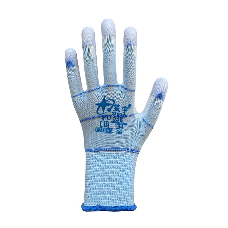 星宇PU538尼龍彩指加固PU勞保手套圖片4 星宇PU538尼龍彩指加固PU勞保手套圖片4