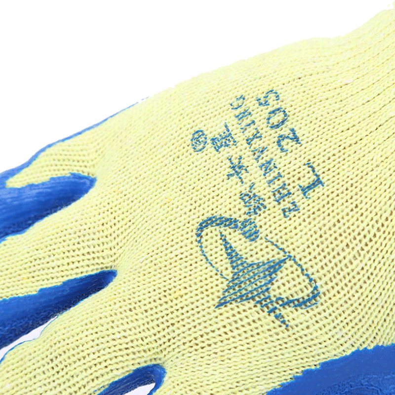 星宇L205黃沙蘭皺紋勞保手套圖片1