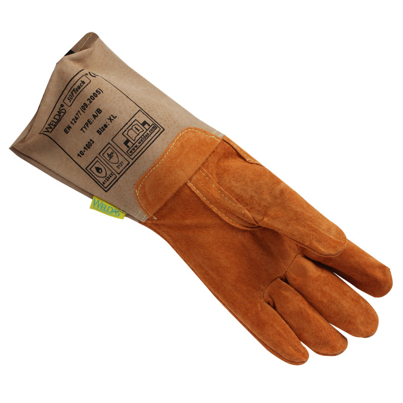 威特仕10-1003-M絨面豬青皮款焊工手套圖片1 威特仕10-1003-M絨面豬青皮款焊工手套圖片1