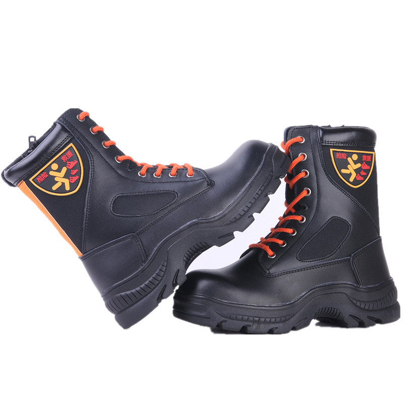 尊獅牛皮消防滅火安全靴圖片3 尊獅牛皮消防滅火安全靴圖片3