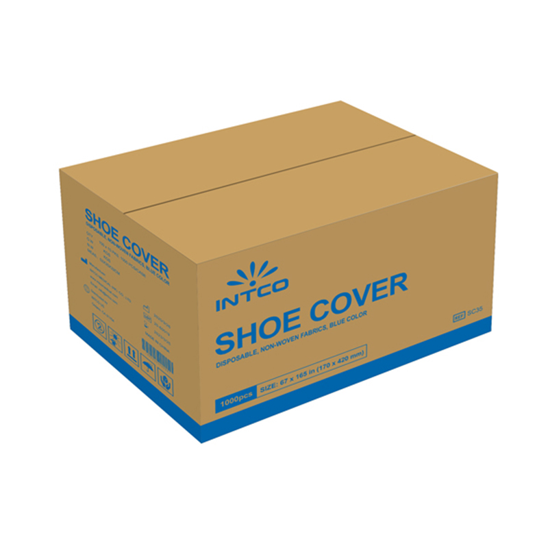英科SC401001藍(lán)色一次性防滑鞋套圖片1 英科SC401001藍(lán)色一次性防滑鞋套圖片1