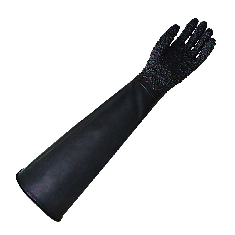 華特70#耐磨防滑噴砂勞保手套圖片2