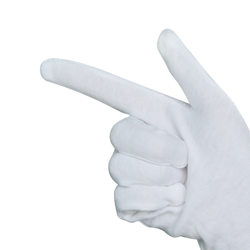 華特白色棉勞保手套圖片4 華特白色棉勞保手套圖片4