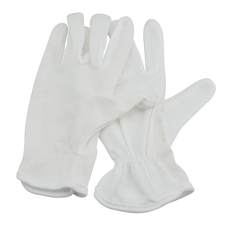 華特滌綸帶條白勞保手套圖片2 華特滌綸帶條白勞保手套圖片2