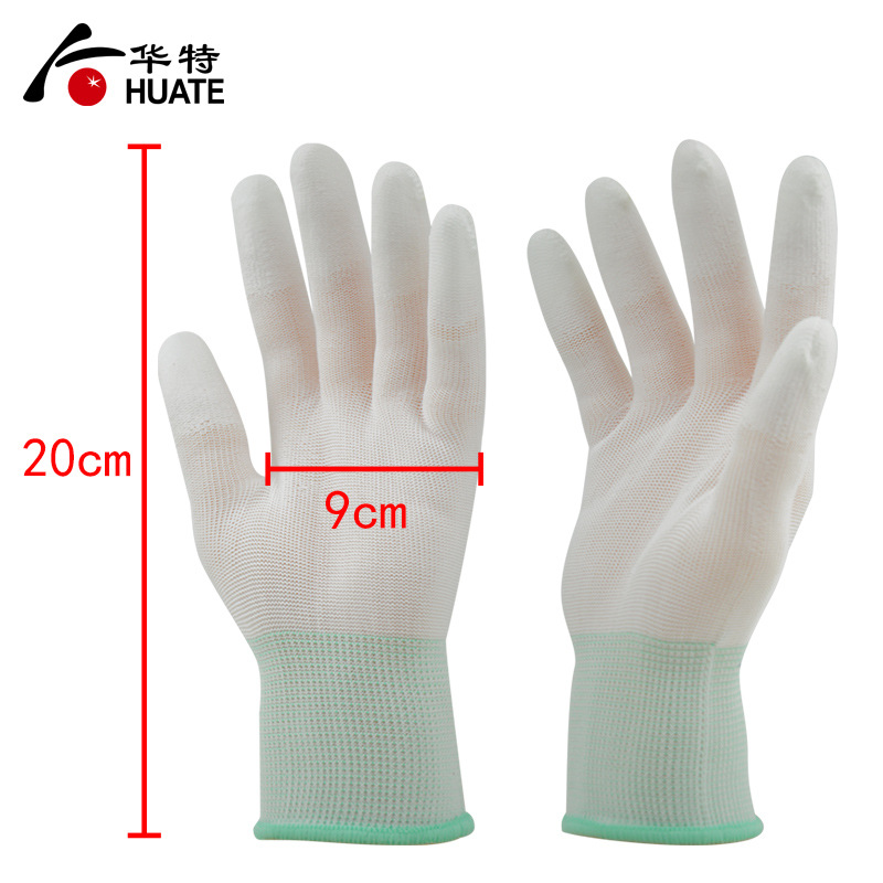 華特2#PU凈化涂指勞保手套圖片3 華特2#PU凈化涂指勞保手套圖片3