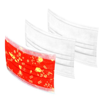 華特印花金牛一次性口罩圖片2 華特印花金牛一次性口罩圖片2