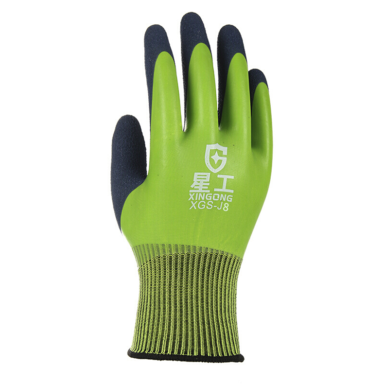 星工XGS-J8防滑耐磨雙掛膠工業(yè)勞保手套圖片1 星工XGS-J8防滑耐磨雙掛膠工業(yè)勞保手套圖片1
