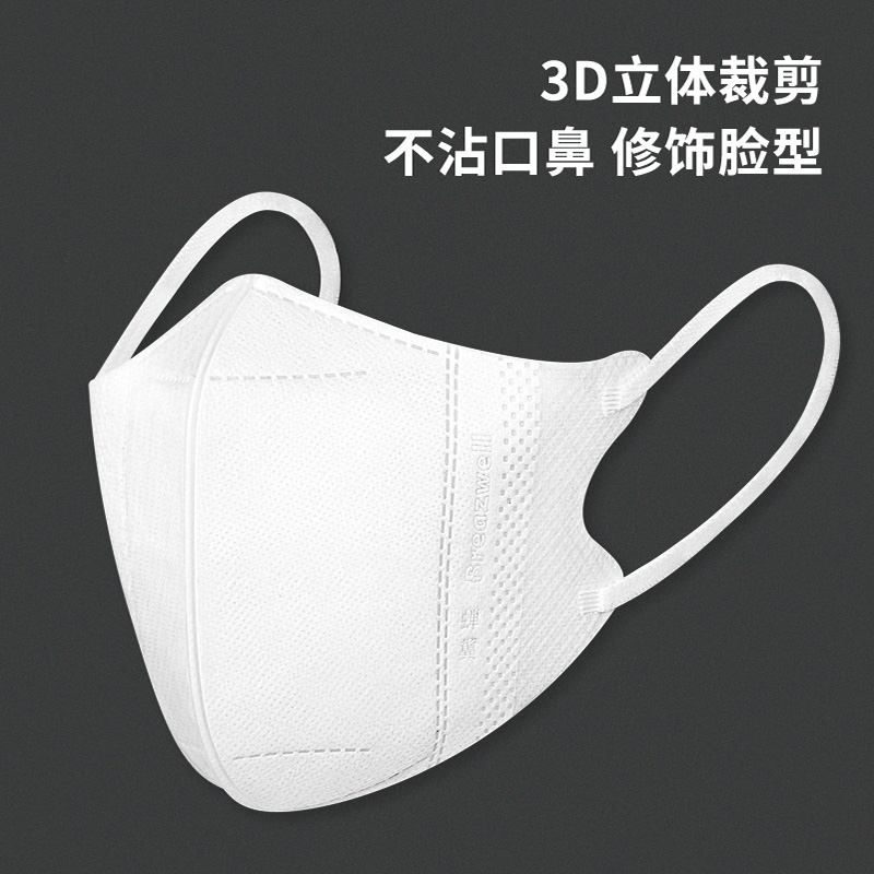松研B31 3d立體蟬翼款折疊式一次性口罩圖片2 松研B31 3d立體蟬翼款折疊式一次性口罩圖片2
