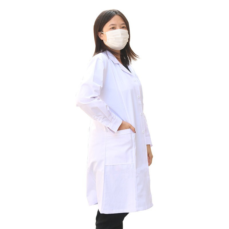 星工XG-DG3實驗室食品衛(wèi)生長袖白大褂 工作服圖片2 星工XG-DG3實驗室食品衛(wèi)生長袖白大褂 工作服圖片2