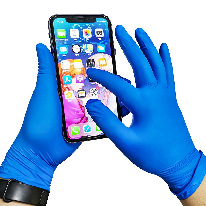 愛馬斯APFNCHD40100藍(lán)色一次性丁腈手套特小號圖片1 愛馬斯APFNCHD40100藍(lán)色一次性丁腈手套特小號圖片1