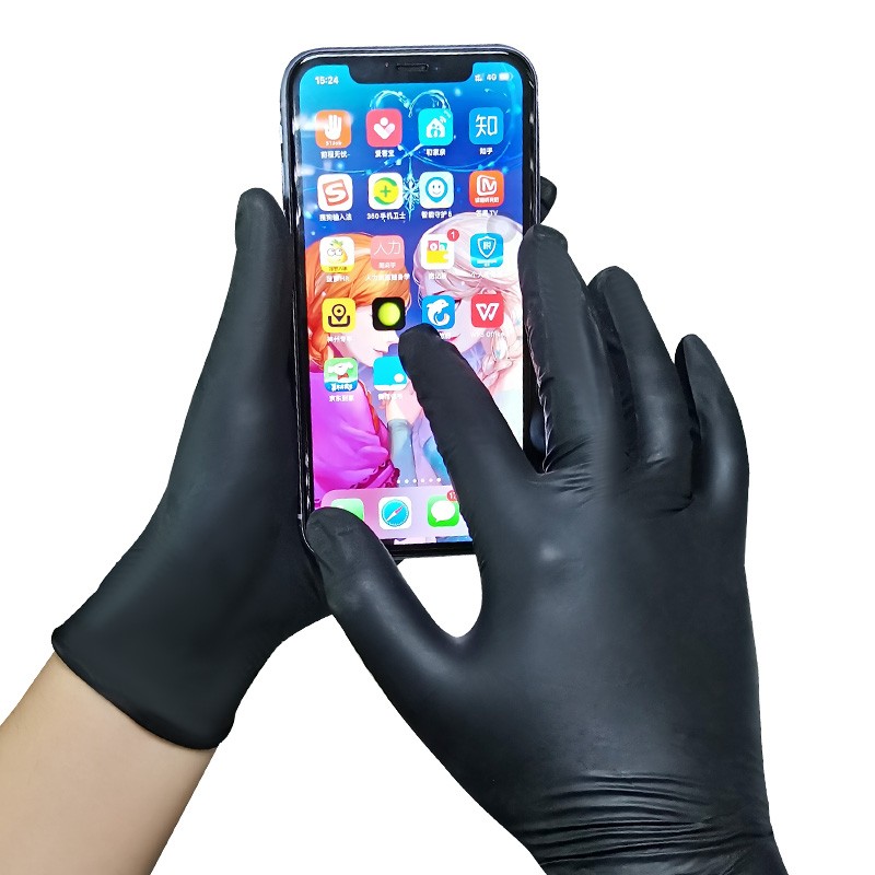 愛馬斯GPNBC42100黑色一次性丁腈手套圖片1 愛馬斯GPNBC42100黑色一次性丁腈手套圖片1