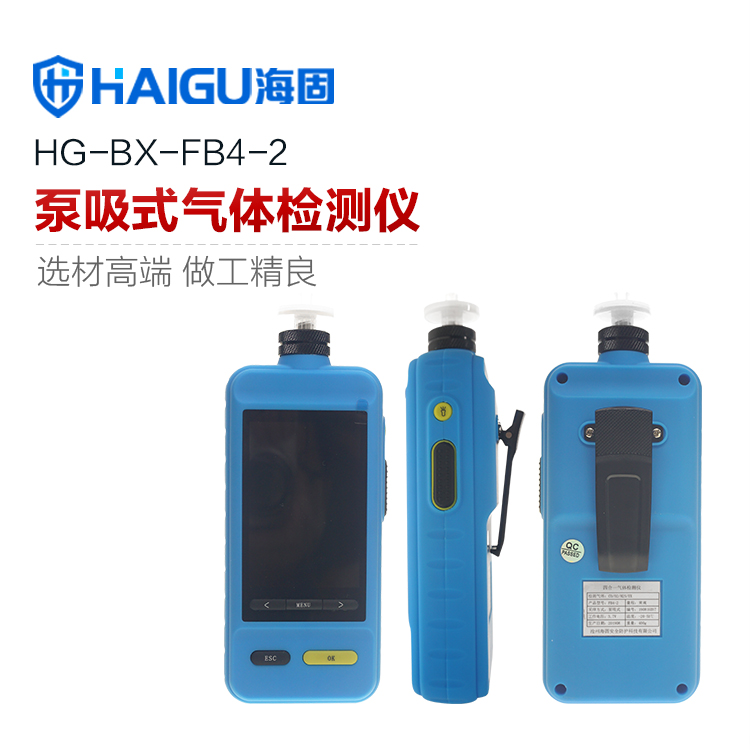 海固HG-FB4-2泵吸式四合一氣體檢測(cè)儀圖片1