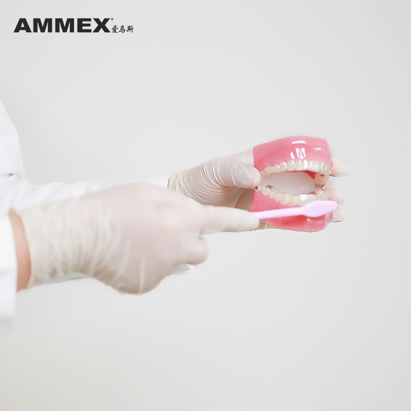 愛馬斯TLFVMD42100一次性乳膠醫(yī)用手套圖片1 愛馬斯TLFVMD42100一次性乳膠醫(yī)用手套圖片1