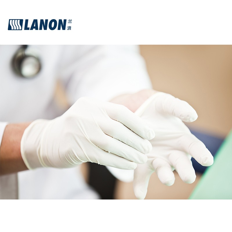 LANON蘭浪LD11食品級一次性乳膠手套圖片2 LANON蘭浪LD11食品級一次性乳膠手套圖片2